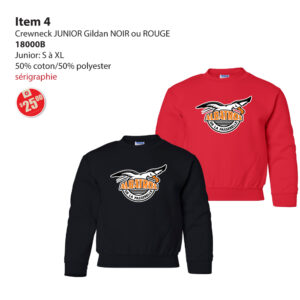 Item 04 École de la Passerelle Crewneck 18000B 2025